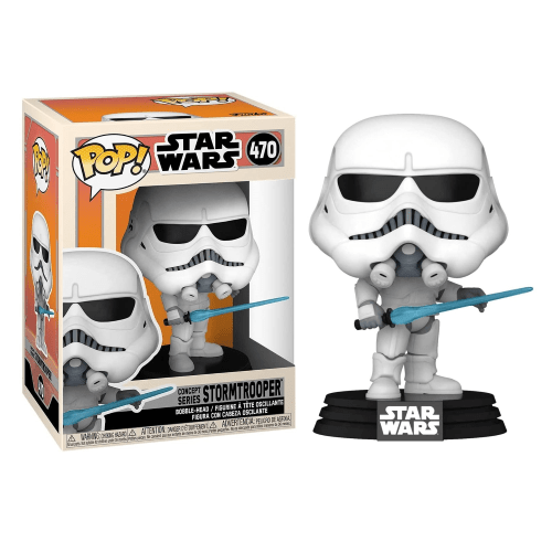 Funko Pop Star Wars 470 - Concept Series Stormtrooper Funko Pop Star Wars 470 - Concept Series Stormtrooper